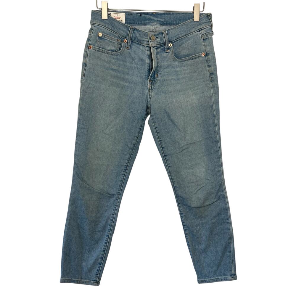 Gap Women's Sz 27/4P Light Wash Denim True Skinny Mid Rise Everyday Casual Jeans